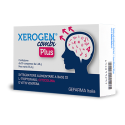 Xerogen Combi Plus Integratore Per Funzioni Cerebrali 30 Compresse - Integratori per concentrazione e memoria - 972784678 - G...