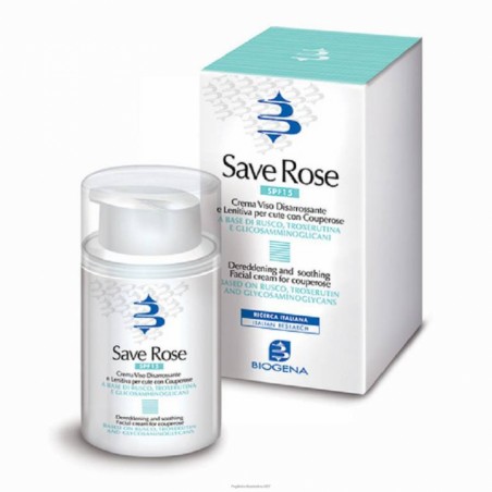 Valetudo Save Rose Crema Lenitiva Per Couperose e Arrossamenti 50 Ml - Trattamenti per couperose e rosacea - 908916760 - Vale...