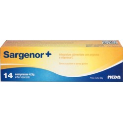 Meda Pharma Sargenor Plus 14 Compresse - Vitamine e sali minerali - 900343942 - Meda Pharma - € 11,90