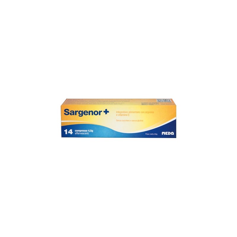 Meda Pharma Sargenor Plus 14 Compresse - Vitamine e sali minerali - 900343942 - Meda Pharma - € 11,83