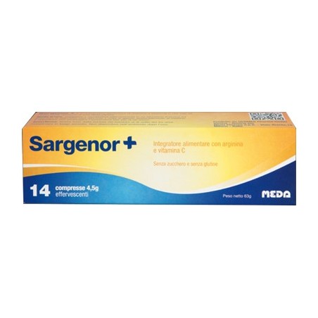 Meda Pharma Sargenor Plus 14 Compresse - Vitamine e sali minerali - 900343942 - Meda Pharma - € 11,83