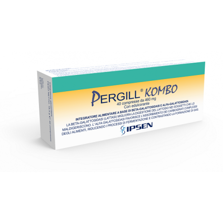 Ipsen Pergill Kombo Favorisce la Digestione del Lattosio 40 Compresse Ipsen Consumer Healthcare - 1 Ipsen Pergill Kombo Favorisce la Digestione del Lattosio 40 Compresse Ipsen Consumer Healthcare - 1