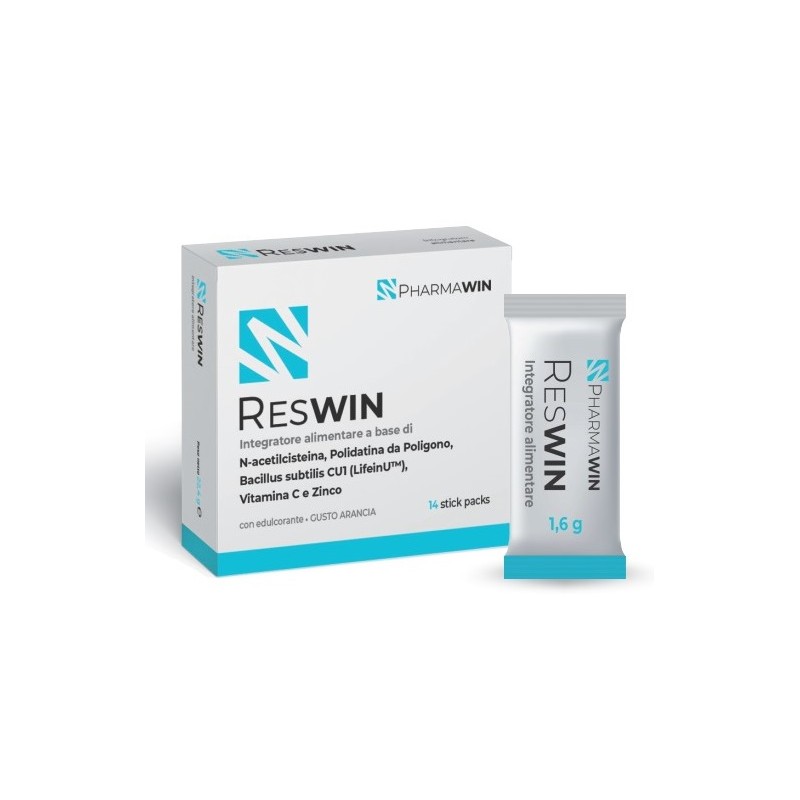 Pharmawin Reswin 14 Stick Packs - Integratori per difese immunitarie - 975984574 - Pharmawin - € 16,73
