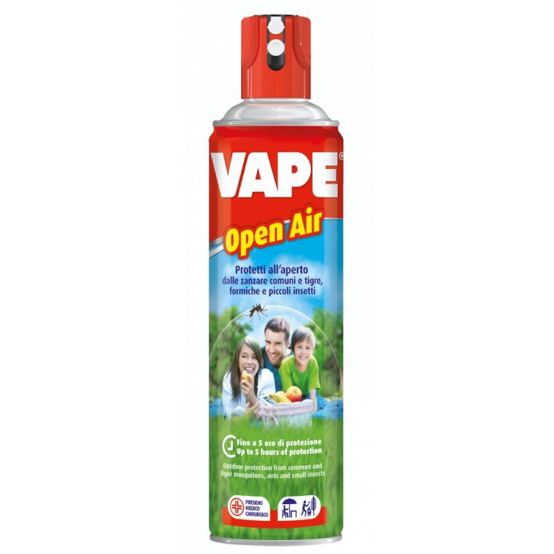 Vape Open Air Spray Insetticida Per Spazi Aperti e Semi-Aperti 500 Ml - Insettorepellenti - 935660946 -  - € 7,53
