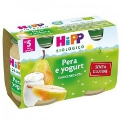 Hipp Italia Hipp Bio Hipp Bio Omogeneizzato Pera Yogurt 2x125 G - Omogeneizzati e liofilizzati - 906395138 - Hipp - € 3,28