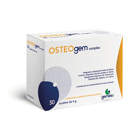 Osteogem Complex Integratore Per il Benessere Delle Ossa 30 Bustine - Integratori per articolazioni ed ossa - 981593041 - Gem...