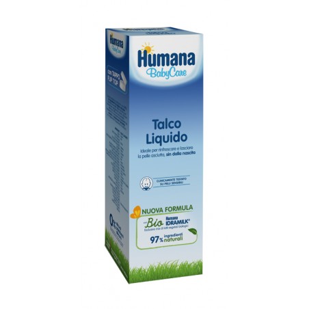 Humana Italia Humana Baby Care Talco Liquido 100 Ml - Creme e prodotti protettivi - 944182118 - Humana - € 6,53