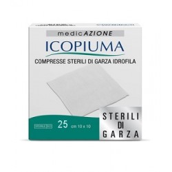Desa Pharma Garza Compressa Idrofila Icopiuma 10x10cm 25 Pezzi - Medicazioni - 906065925 - Icopiuma - € 0,71
