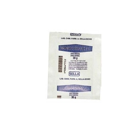 Sella Magnesio Solfato 30 G Polvere 3308 Sella - 1 Sella Magnesio Solfato 30 G Polvere 3308 Sella - 1