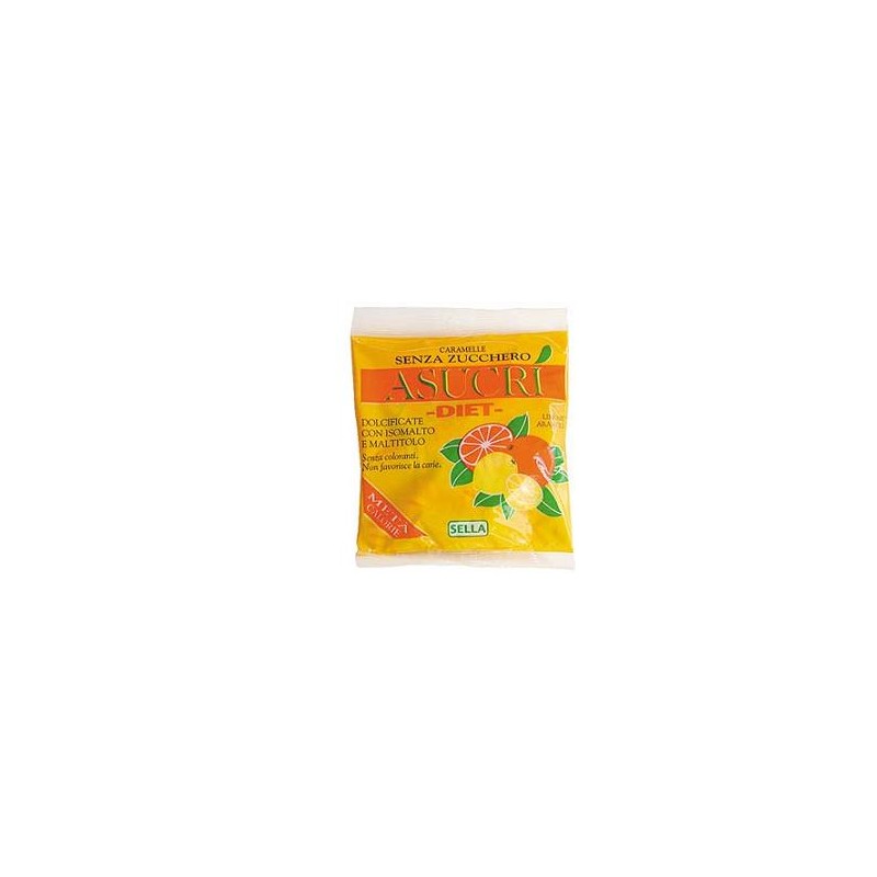 Sella Asucri Caramella Arancia Limone 40 G - Alimenti per diabetici - 909952424 - Sella - € 1,45