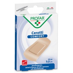 Federfarma. Co Comfort Cerotto Grande 7x3 Cm Profar 20 Pezzi - Medicazioni - 931093987 - Federfarma. Co - € 1,72