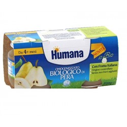 Humana Italia Humana Omogeneizzato Pera Bio 2 Vasetti 100 G - Omogeneizzati e liofilizzati - 934026030 - Humana - € 1,57