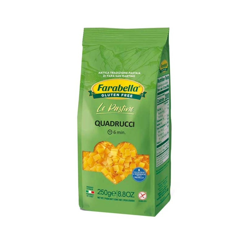 Bioalimenta Farabella Quadrucci 250 G - Alimenti speciali - 976785663 - Bioalimenta - € 1,78