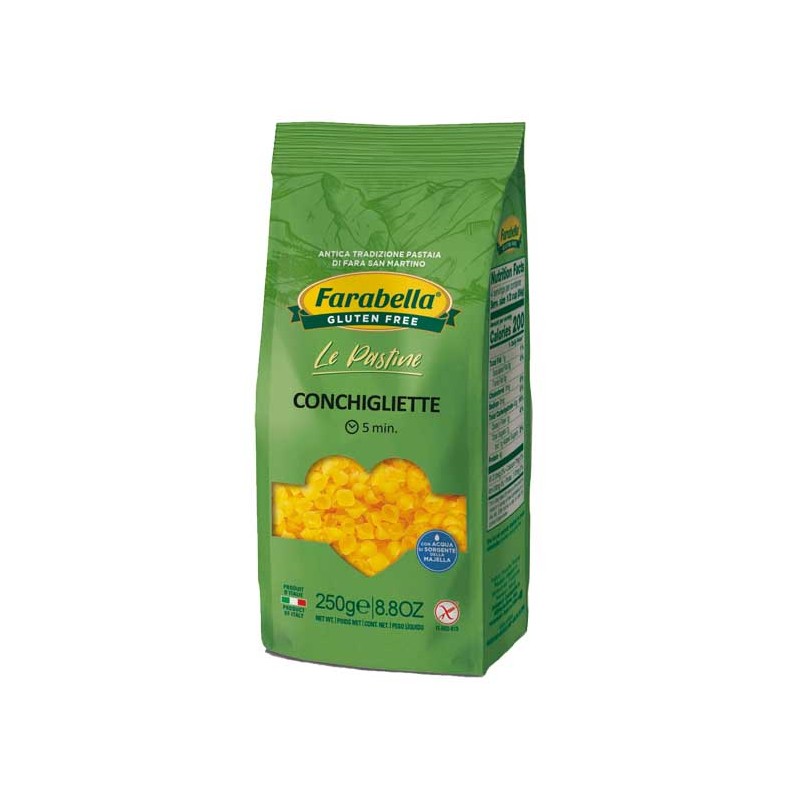 Bioalimenta Farabella Conchigliette 250 G - Alimenti speciali - 972729053 - Bioalimenta - € 1,79