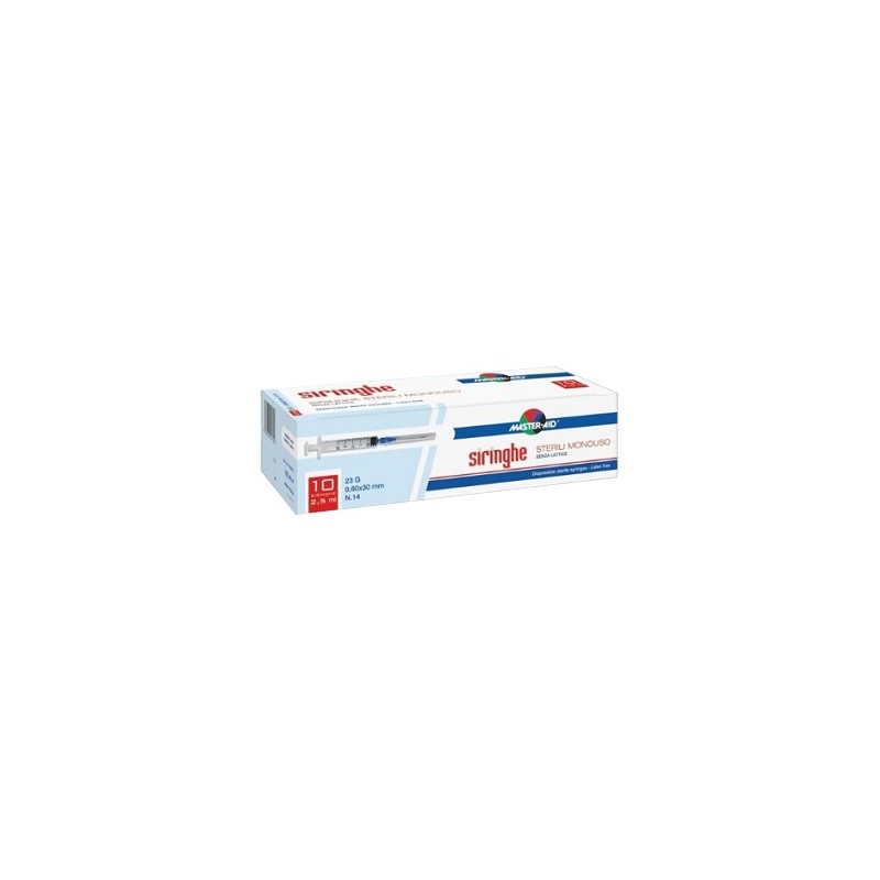 Pietrasanta Pharma Siringa Per Venipuntura Master-aid 2,5 Ml 10 Gauge 23 Pezzi - Rimedi vari - 930378652 - Pietrasanta Pharma...