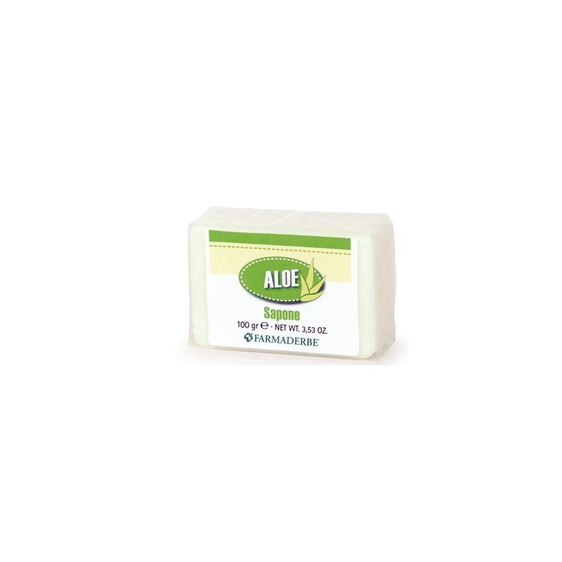 Farmaderbe Aloe Vera Sapone 100 G - Bagnoschiuma e detergenti per il corpo - 904697378 - Farmaderbe - € 3,31