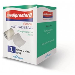 Corman Benda Adesiva Medipresteril 6x400cm - Medicazioni - 923212892 - Corman - € 3,25