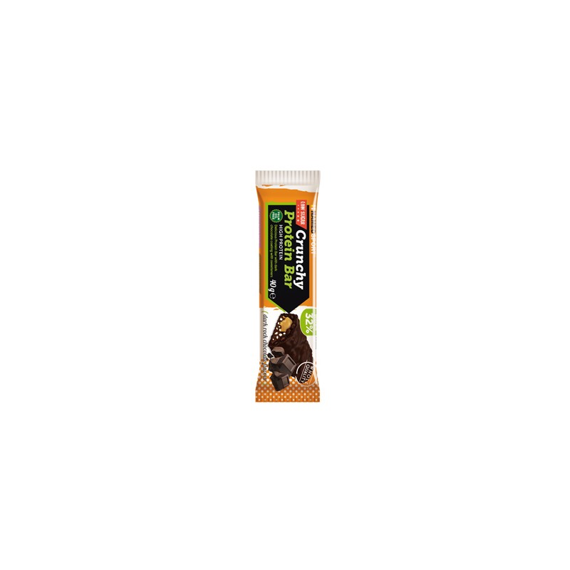 Namedsport Crunchy Proteinbar Dark Rock Chocolate Barretta 40 G - Rimedi vari - 978581508 - Namedsport - € 2,76