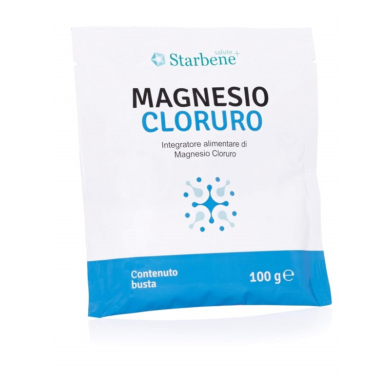 Starbene Magnesio Cloruro Bustina 100 G - Vitamine e sali minerali - 923433890 - Starbene - € 3,07