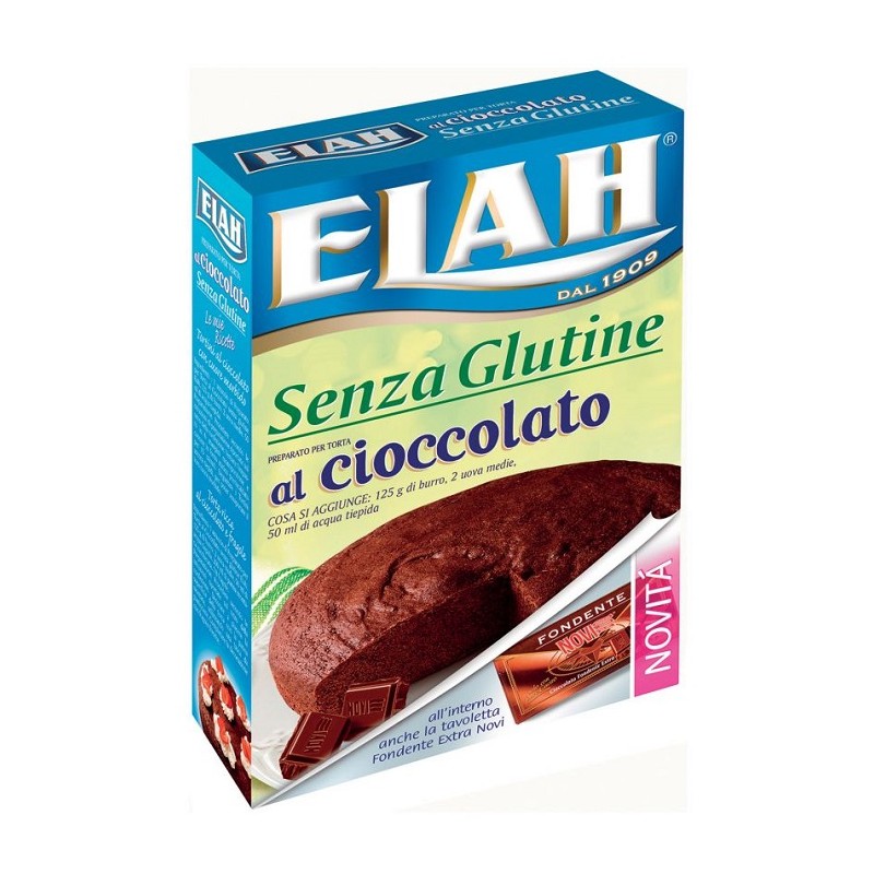 Elah Dufour Elah Preparato Per Torta Al Cioccolato Senza Glutine - Alimenti senza glutine - 970420511 - Elah Dufour - € 3,64