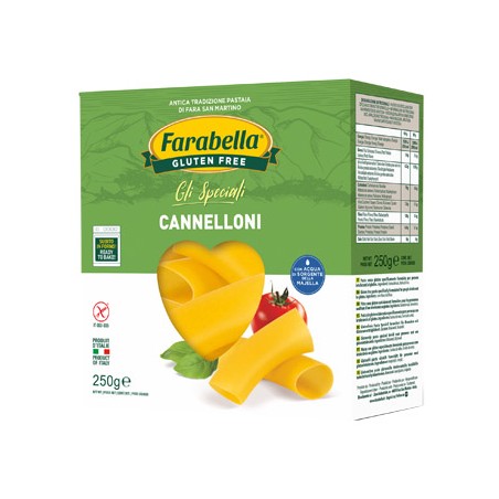 Bioalimenta Farabella Cannelloni 250 G - Alimenti speciali - 932633201 - Bioalimenta - € 3,29