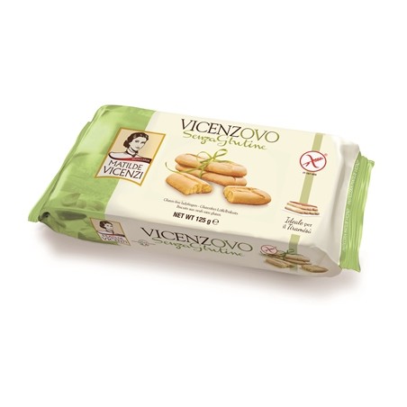 Vicenzi Vicenzovo Savoiardi 125 G Senza Glutine - Biscotti e merende per bambini - 973642628 - Vicenzi - € 3,61