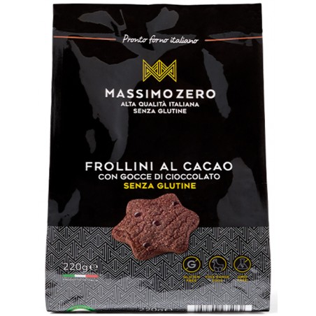 Massimo Zero Frollini Cacao 220 G - Biscotti e merende per bambini - 978110056 - Massimo Zero - € 4,48