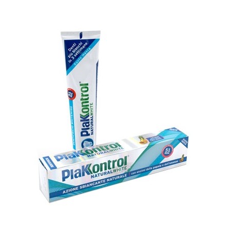 Ideco Plakkontrol Natural White Dentifricio 100 G - Dentifrici e gel - 937478877 - Ideco - € 3,66