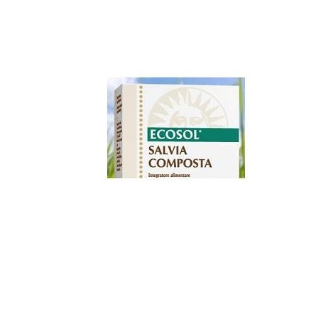 Forza Vitale Italia Ecosol Salvia Composta Gocce 10 Ml - Integratori per difese immunitarie - 901398154 - Forza Vitale Italia...