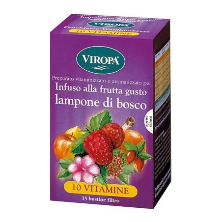 Viropa Import Viropa 10 Vit Lampone Del Bosco 15 Bustine - Rimedi vari - 902341965 - Viropa Import - € 4,16