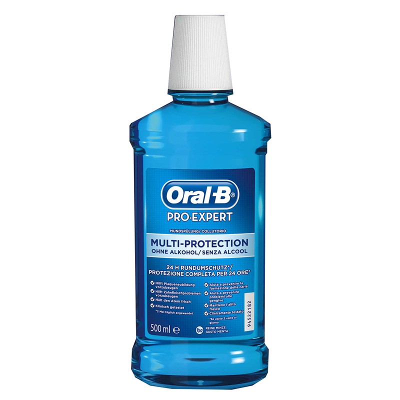 Procter & Gamble Oralb Proexpert Multi Protection Collutorio 500 Ml - Collutori - 923788640 - Oral-B - € 4,04