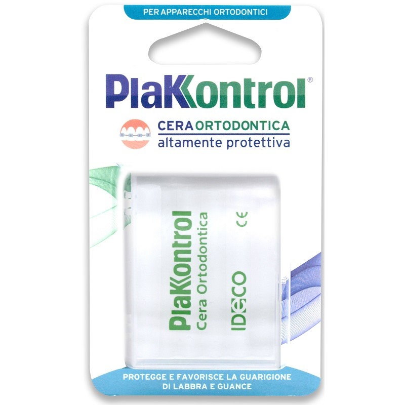 Ideco Plakkontrol Cera Ortodontica 6,5 G - Prodotti per dentiere ed apparecchi ortodontici - 903973814 - Ideco - € 4,11