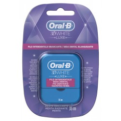 Procter & Gamble Oralb 3d White Luxe Filo Interdentale 35 Metri - Fili interdentali e scovolini - 925332595 - Oral-B - € 3,83