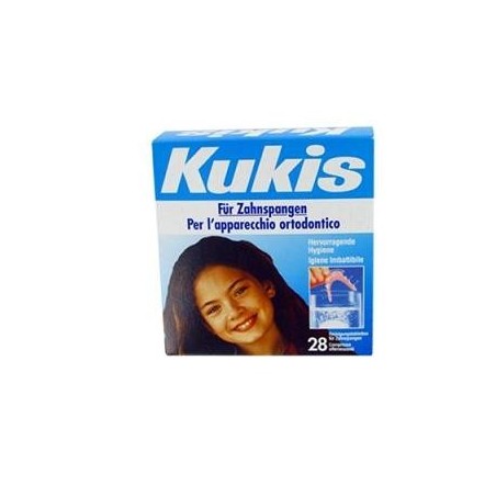 Kukis Cleanser Per Pulizia Apparecchi Ortodontici 28 Compresse - Igiene orale - 901718092 - Kukis - € 5,32