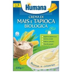 Humana Italia Humana Crema Mais Tapioca Biologica - Pappe pronte - 934821618 - Humana - € 3,49