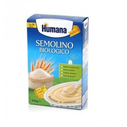 Humana Italia Humana Semolino Biologico 230 G - Pappe pronte - 934821594 - Humana - € 4,67