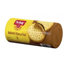 Dr. Schar Schar Maxi Sorrisi Biscotti Con Crema Al Cacao 250 G - Biscotti e merende per bambini - 971608157 - Dr. Schar - € 4,77