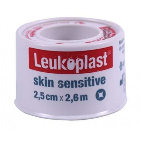 Essity Italy Leukoplast Skin Sensitive Cerotto Su Rocchetto Con Massa Adesiva In Silicone M2,6 X 2,5cm 1 Pezzo - Medicazioni ...