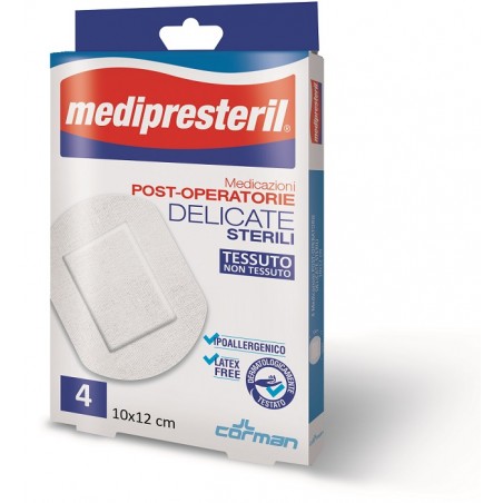 Corman Medicazione Post Operatoria Medipresteril Delicata Tnt 10x12cm 5 Pezzi - Medicazioni - 971980685 - Corman - € 4,60