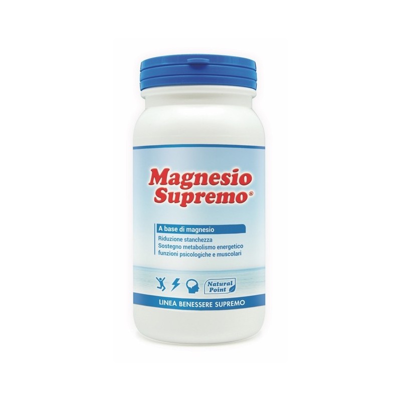 Natural Point Magnesio Supremo Integratore di Magnesio Carbonato 150 G - Vitamine e sali minerali - 902085986 - Natural Point...