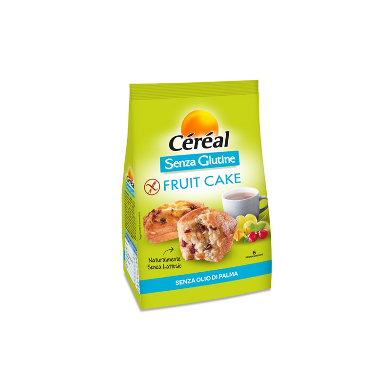 Nutrition & Sante' Italia Cereal Fruitcake 6 Monoporzioni - Alimenti senza glutine - 977790841 - Pesoforma - € 4,21