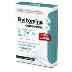Paladin Pharma Sanavita Bvitamins 30 Compresse - Vitamine e sali minerali - 923130405 - Paladin Pharma - € 4,47
