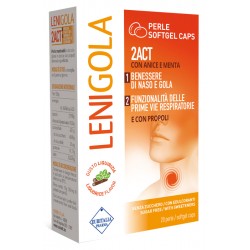 Euritalia Pharma Lenigola 20 Perle Softgel Caps Liquirizia - Rimedi vari - 930104613 - Euritalia Pharma - € 4,99