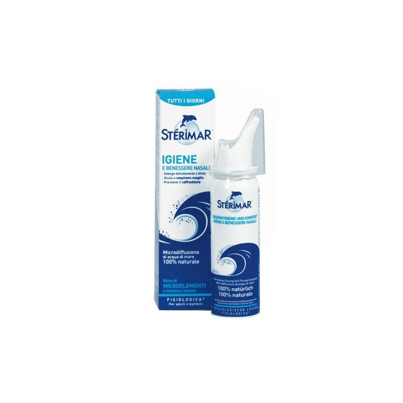 Laboratori Baldacci Sterimar Igiene E Benessere Nasale Spray 50 Ml - Prodotti per la cura e igiene del naso - 902235340 - Ste...