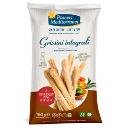 Eurospital Piaceri Mediterranei Grissini Integrali 160 G - Alimenti senza glutine - 980804494 - Eurospital - € 5,07