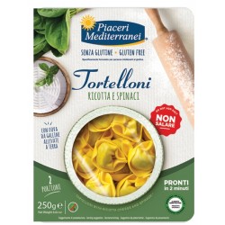 Eurospital Piaceri Mediterranei Tortelloni Ricotta Spinaci 250 G - Alimenti senza glutine - 981362421 - Eurospital - € 4,93