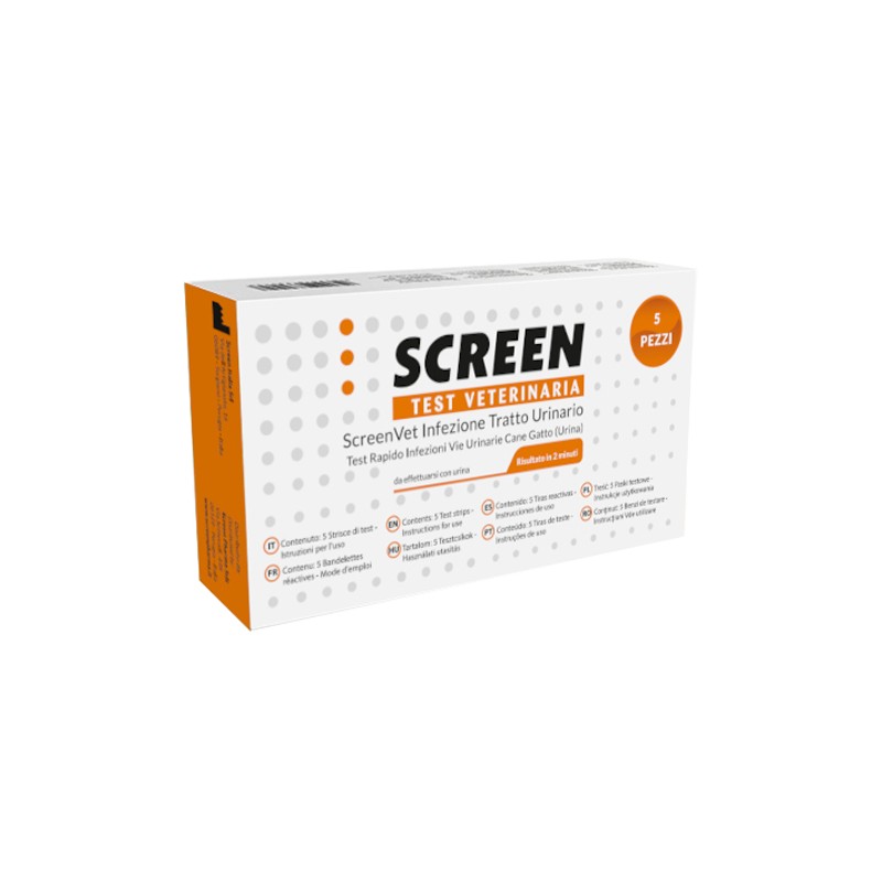 Screen Pharma S Screenvet Test Rapido Infezione Tratto Urinario Cane E Gatto - Prodotti per cani - 984705816 - Screen Pharma ...