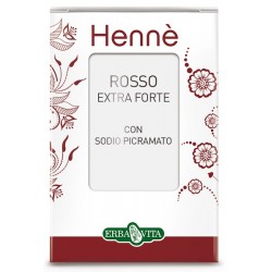 Erba Vita Italia Henne Colorante Capelli Rosso Naturale Extra Forte - Tinte e colorazioni per capelli - 938910243 - Erba Vita...