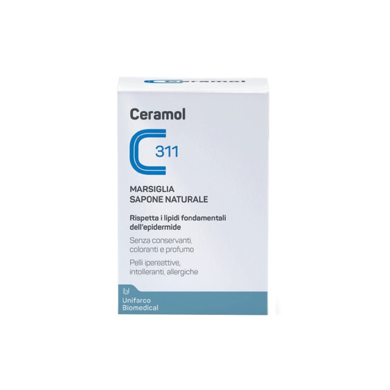 Unifarco Ceramol Sapone Marsiglia 100 G - Bagnoschiuma e detergenti per il corpo - 920366566 - Ceramol - € 7,10
