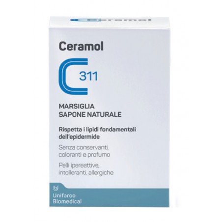 Unifarco Ceramol Sapone Marsiglia 100 G Ceramol - 1 Unifarco Ceramol Sapone Marsiglia 100 G Ceramol - 1